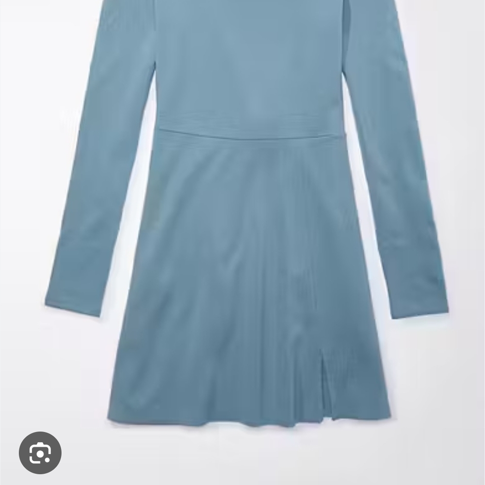 American Eagle Blue Off The Shoulder Dress